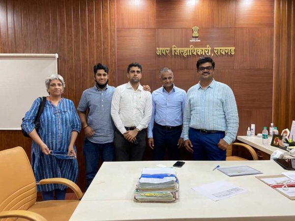 ASWM Team meeting with Alibaug Additional Commissioner, Mr. Amol Yadhav.