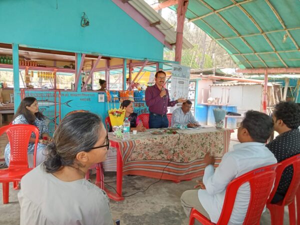 17 May 2022 - Gaikwad, Member Zilla Parishad Talk at Kashid Beach